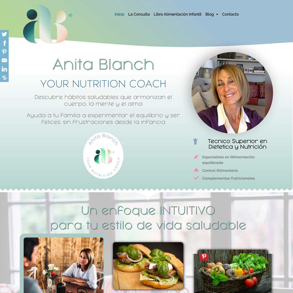 Anita Blanch YOUR NUTRITION COACH Descubre hábitos saludables que armonizan el cuerpo, la mente y el alma